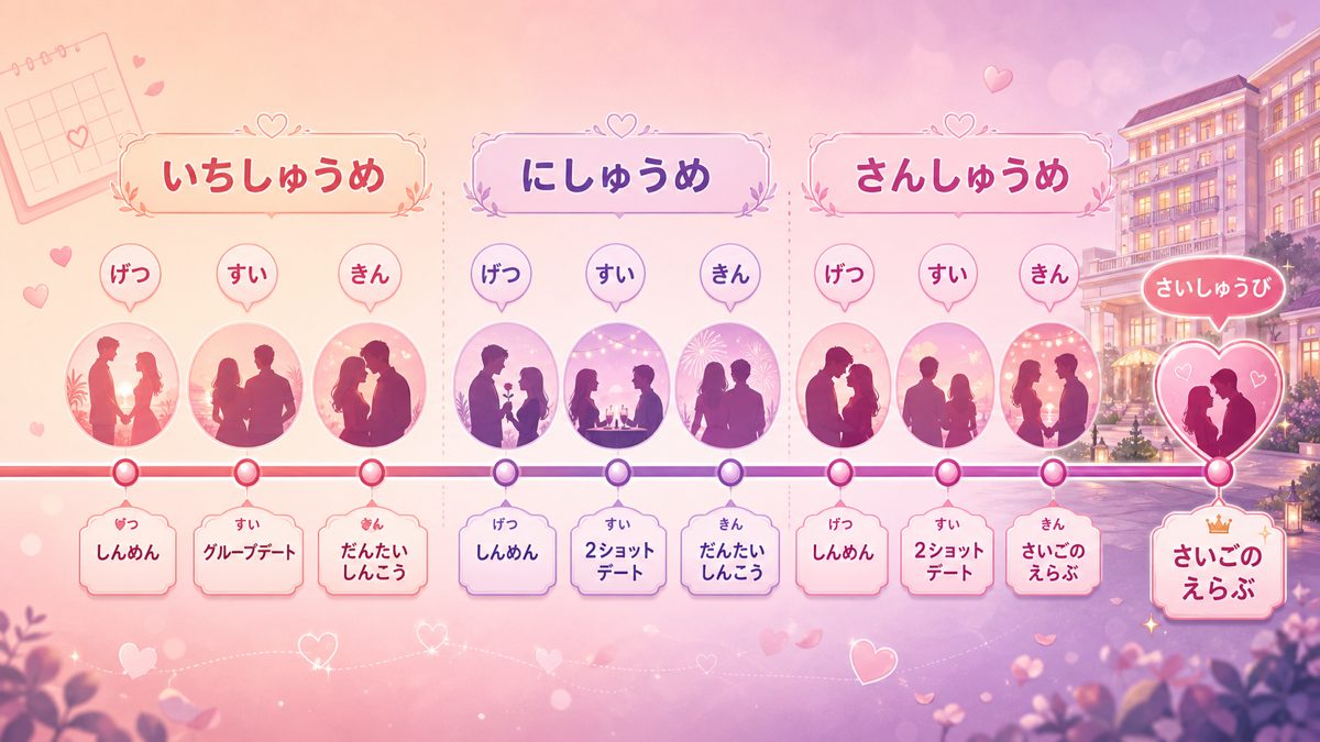 ラブトランジット3 配信スケジュール